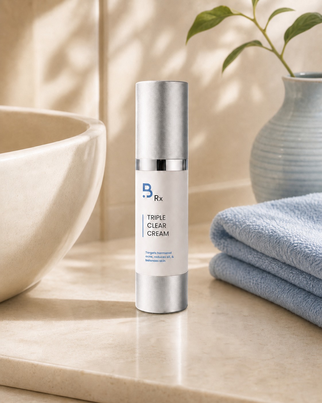 Triple Clear Cream packaging